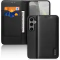 DUX Samsung Galaxy S25 Dux Ducis Hivo Læderpung - Sort