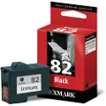 Lexmark 82 Blækpatron sort, 25 ml 18L0032 Modsvarer: N/A
