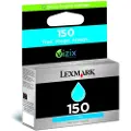 Lexmark 150 Blækpatron cyan 14N1608E Modsvarer: N/A