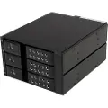 StarTech.com 3 Bay Trayless Hot Swap 3.5" SATA HDD Mobile Rack Backplane