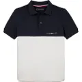 Tommy Hilfiger Colourblock Mini Cropped Kortærmet Polo