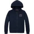 Tommy Hilfiger Flag Sweatshirt Med Lynlås