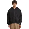 Build Your Brand Vintage Heavy Sweatshirt Med Lynlås