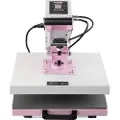 Vevor Heat Press Machine 15x15 i Slide Out Heat Transfer Machine T-Shirts Pink