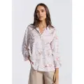 Victorio & Lucchino Victorio & Lucchino, V&Ltil kvinder. 3608746 Bluse med print med lange ærmer hvid (XS), Casual, Viscose
