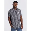 Victorio & Lucchino Victorio & Lucchino, V&Ltil mænd. 4545464 Kortærmet skjorte sort (XXL), Casual, Viscose, Korte ærmer
