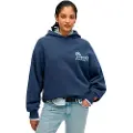 Superdry Superdrytil kvinder. W2012433A Fidelity sweatshirt blå (S), Casual, Bomuld