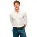 Superdry Essentials Tailored Fit Skjorte Med Lange ærmer
