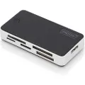 Digitus Da-70330-1 Kortlæser Usb 3.2 Gen 1 (3.1 Gen 1) Sort, Hvid