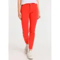 LOIS Jeans Lois Jeanstil kvinder. 201082342 Bukser farve highwaist skinny ankle - Medium talje 5 lommer rød (30), Casual, Bomuld