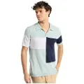 Victorio & Lucchino Victorio & Lucchino, V&Ltil mænd. 630137068 Kortærmet blå tricolour poloshirt (XXL), Casual, Bomuld, Korte ærmer
