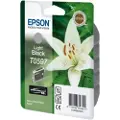 Epson Blæk Ljus Sort - Stylus Foto R2400