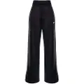 Nike Sportswear Phoenix Fleece-sweatpants med høj talje og brede ben til kvinder - sort