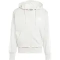 Adidas Essentials 3 Stripes Fleece Sweatshirt Med Lynlås