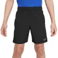 Nike Dri-FIT Challenger-løbeshorts til større børn (drenge) - sort