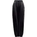 Nike Overdimensionerede Nike Sportswear Phoenix Fleece-sweatpants med høj talje til kvinder - sort