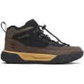 Timberland Timberlandtil drenge. TB0A6B62EJC1 Vandrestøvler i læder Greenstride Motion 6 Mid brown (40), Brun, Fast, Blonder, Sport, Udendørs, Bæredygt