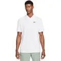 Nike NikeCourt Dri-FIT - tennispolo til mænd - hvid