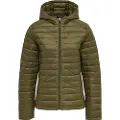 Hummel Red Quilted Frakke