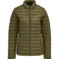 Hummel Red Quilted Frakke