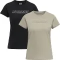 Hummel Cali Cotton T-shirt Med Korte ærmer 2 Enheder
