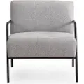 Atelier Del Sofa - Wing Chair-Bingo - Grå - Lænestole - - Homeroom