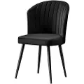 Hannah Home - Stolesæt (4 dele)-Sandra - Sort - Stole - - Homeroom
