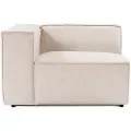 Atelier Del Sofa - 1-sæders sofa -Averitt Left - Natur - Sofamoduler - - Homeroom