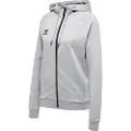 Hummel Move Grid Cotton Sweatshirt Med Lynlås