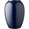Bitz Vase 20 cm, blå, stentøj, Bitz