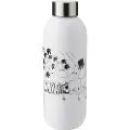 Stelton Termoflaske TO GO CLICK MOOMIN 750 ml, blød hvid, Stelton