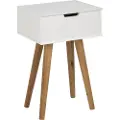 Actona - Sengebord Marcella - Hvid - Sengeborde - - Homeroom