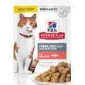Hill's Pet Nutrition Adult Sterilised - 24 x 85 g Laks