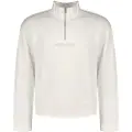 GUESS Gj Reg Embro Halv Lynlås Sweatshirt