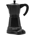 Kuken 480w Elektrisk Italiensk Kaffemaskine 6 Kopper