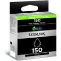 Lexmark 150 Blækpatron sort 14N1607E Modsvarer: N/A