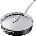 Hestan - Sautérpande NanoBond diameter 30 cm, 4,7 liter - Krom - Stegepander & grillpander - - Homeroom