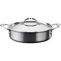Hestan - Sauteuse med låg NanoBond diameter 26 cm, 3,3 liter - Krom - Gryder & kasseroller - - Homeroom