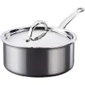 Hestan - Kasserolle med låg NanoBond Diameter 20 cm, 2,8 liter - Krom - Gryder & kasseroller - - Homeroom