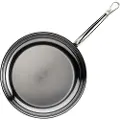 Hestan - Stegepande NanoBond Diameter 32 cm - Krom - Stegepander & grillpander - - Homeroom