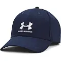 Under Armour Under Armourtil mænd. 1381645 Justerbar kasket Blå mærkevare (OSFA), Hvid, Casual, Sport, Løb, Multisport, Polyester