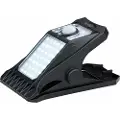 Grundig LED-lys med klemme og solcelleopladning