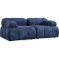 Atelier Del Sofa - 2-sæders sofa Muffin - Blå - 2-pers. sofaer - - Homeroom