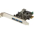 StarTech.com 4-ports Pcie Usb 3.0-kort - 3+1