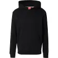 Superdry Superdrytil mænd. M2014168A Sweatshirt med hætte og logo Essential sort (L), Casual, Bomuld