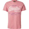 Superdry Superdrytil mænd. M1012203A Klassisk afslappet T-shirt rød (L), Casual, Bomuld, Korte ærmer