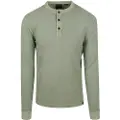 Superdry Lw Textured Grandad T-shirt Med Lange ærmer