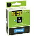 Dymo Tape D1 24mm Sort/gul