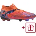 Puma FUTURE 8 ULTIMATE CREATIVITY FG Football Boots Unisex, Shoes, Orange Poppy/Dark Amethyst/Electric Peppermint, 48