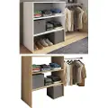 VCM - Tøjstativ Dacho 1 Rod - Beige - Hylder & opbevaring - - Homeroom